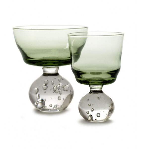 Glas eternal snow S groen