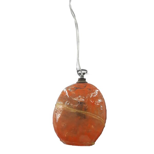 Hanglamp glas orange