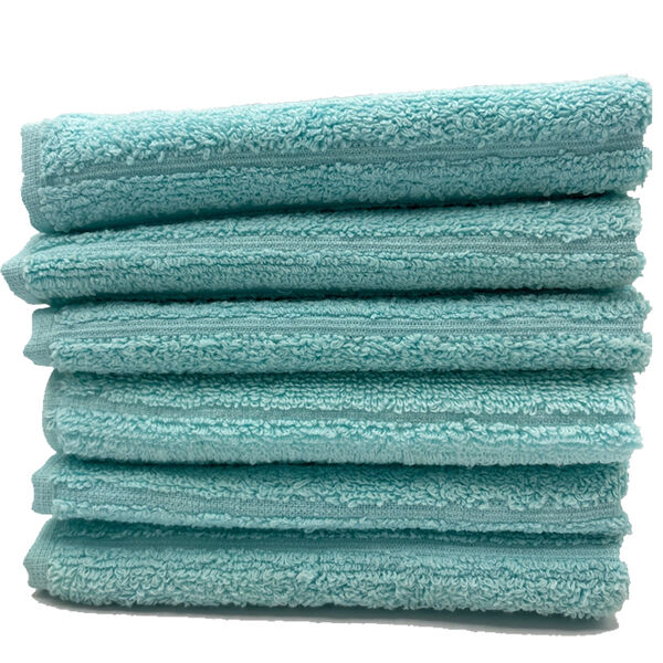 Happy gastendoekje turquoise 30x50 cm - set van 6