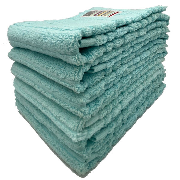 Happy gastendoekje turquoise 30x50 cm - set van 6
