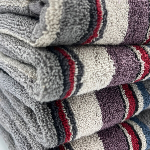 Happy handdoek multi fig 50x70 cm - set van 4