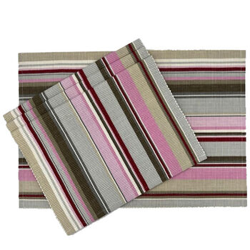 Happy placemat  multi rose - set van 4