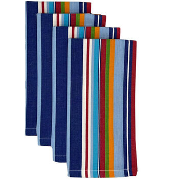 Happy servet multi blue set van 4