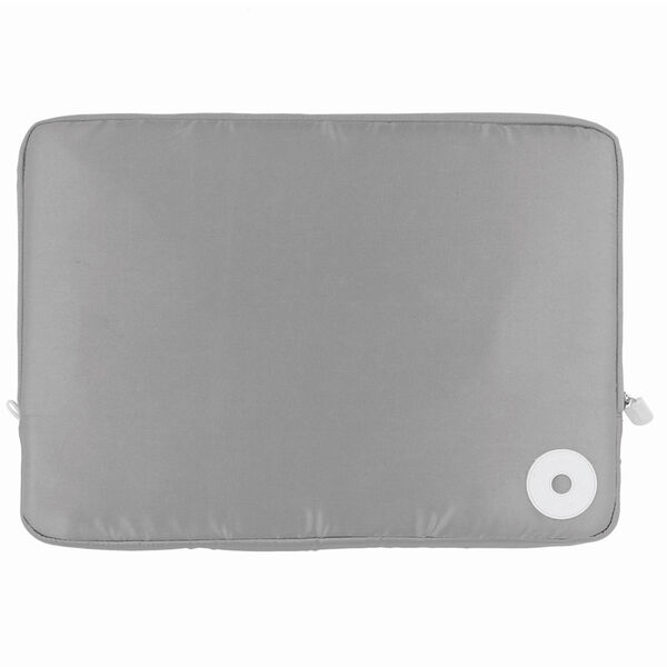 iPad-tablet hoes small shiny silver