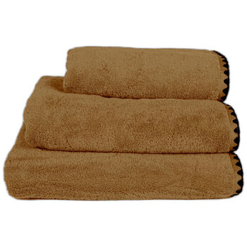 Issey Handdoek - tabac -50x100 cm - 2 stuks