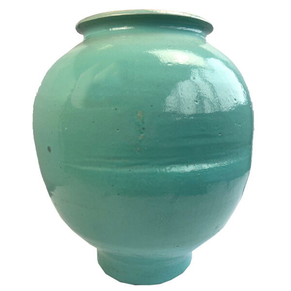 Keramische Turquise pot