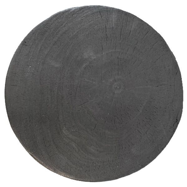 Kruk hout op pootjes zwart