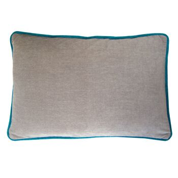 Kussen A&E Orginals soft velvet grey