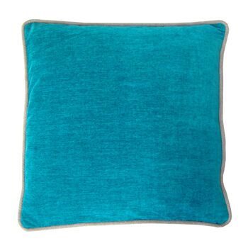 Kussen A&E Orginals soft velvet turquoise