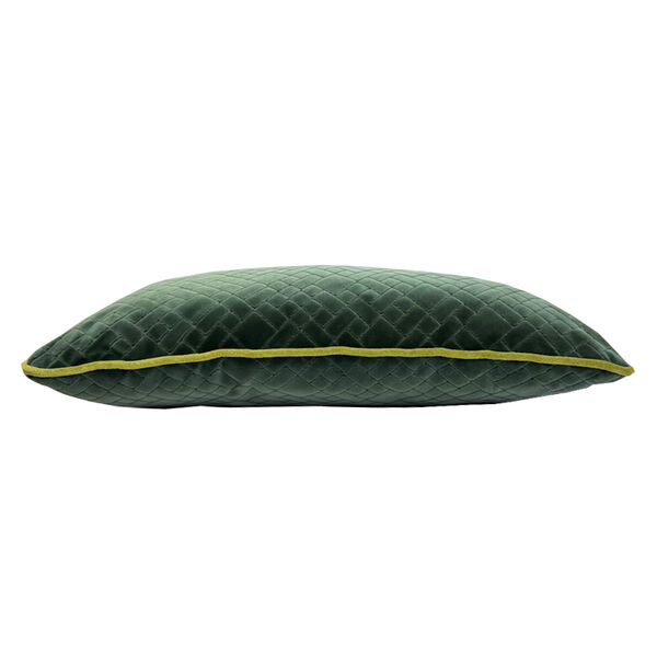 Kussen AJ Orginals Ruit velvet - green - 40x60 cm