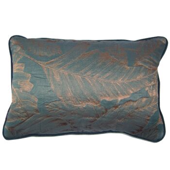 Kussen AJ Orginals satijn leaves green