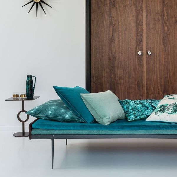 Kussen AJ Orginals soft velvet turquoise