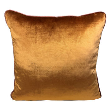 Kussen AJ Orginals Velvet shiny - Orange - 50x50 cm