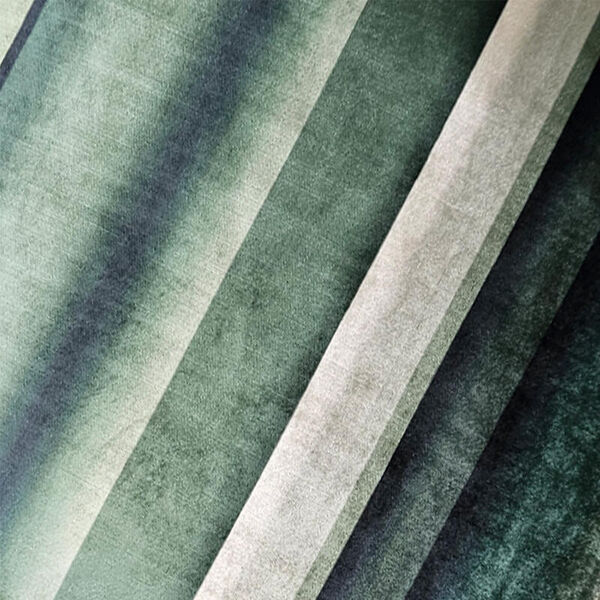 Kussen stripe green velours -  50x50 cm - Est 1966