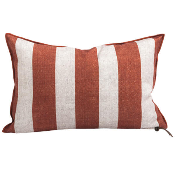 Kussen Vice Versa In &amp; Outdoor Canvas Bayadere Henne 40x60