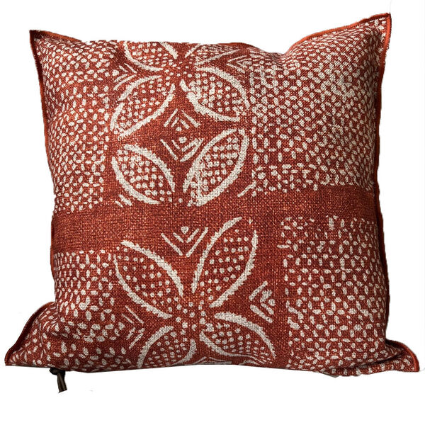 Kussen Vice Versa In &amp; Outdoor Canvas Bogolan Henne 50x50