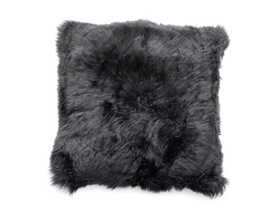 Lamsvacht kussen grey