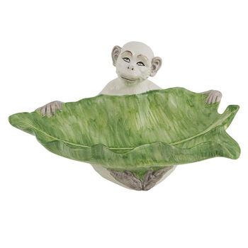  Les Ottomans Monkey Leaf dish