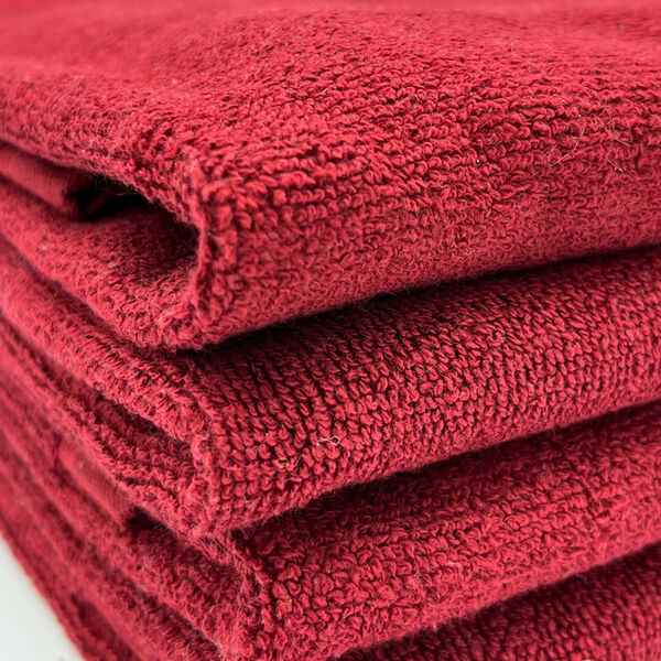 Lina handdoek bordeaux 100x150 cm