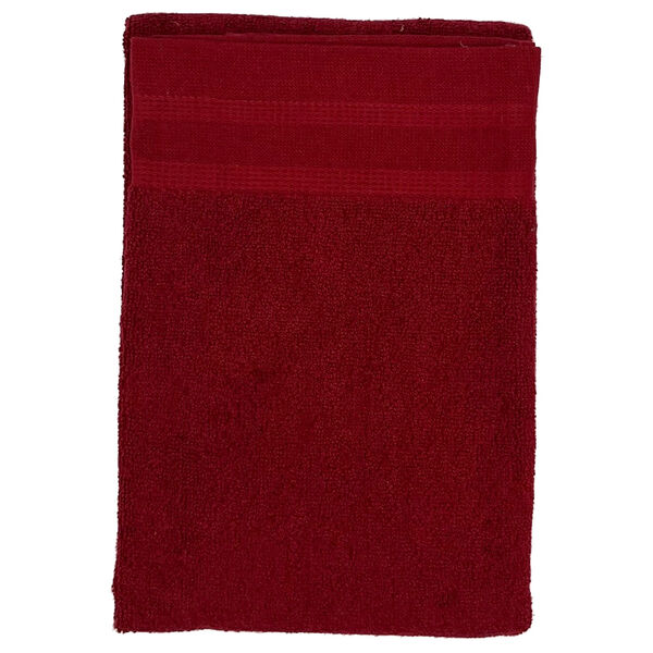 Lina handdoek bordeaux 70x50 cm