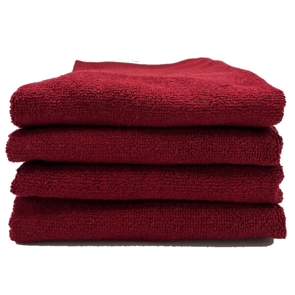 Lina handdoek bordeaux 70x50 cm