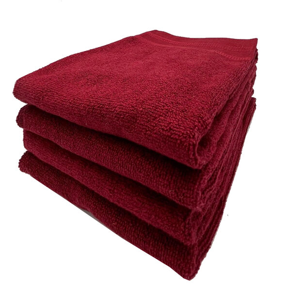 Lina handdoek bordeaux 70x50 cm