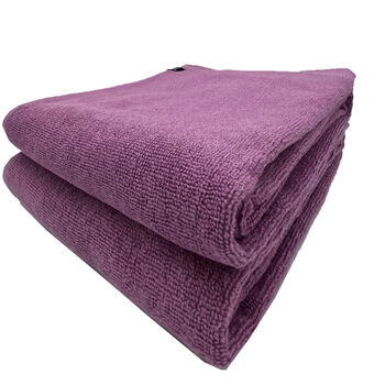 Lina handdoek mauve 70x140 cm