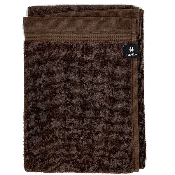 Lina handdoek mocca 70x50 cm