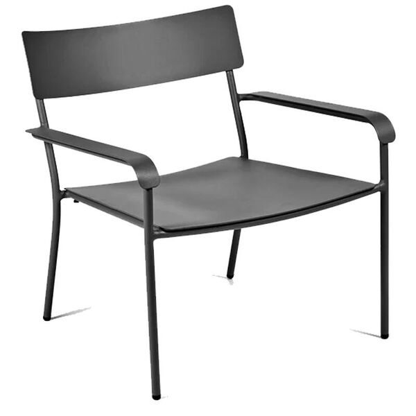 Lounge stoel August zwart by Vincent van Duysen