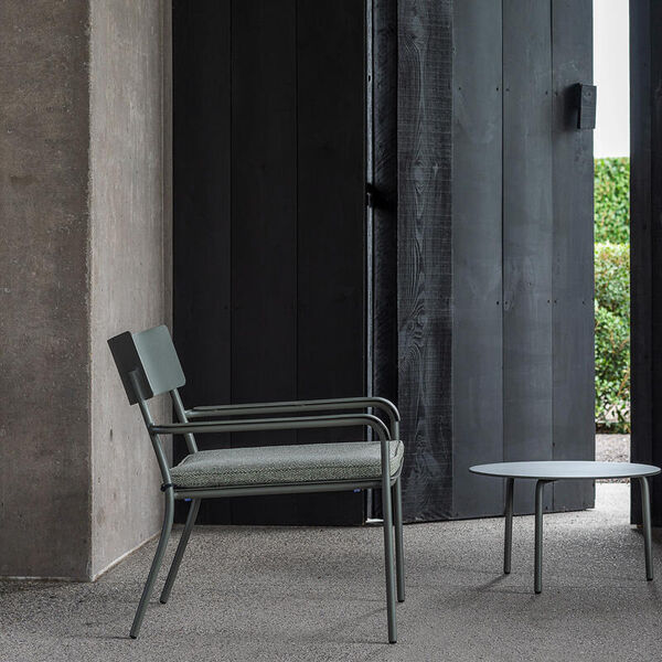 Lounge stoel August zwart by Vincent van Duysen