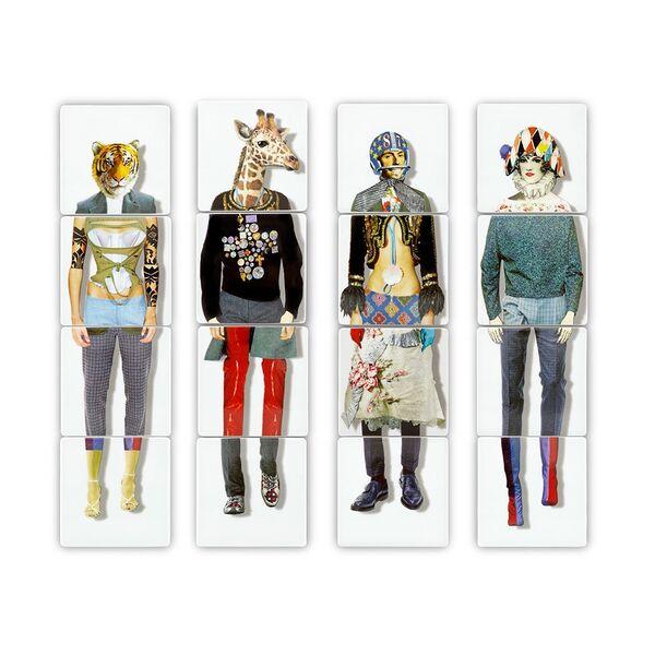 Love Who You Want Set van 4 onderzetters - by Christian Lacroix