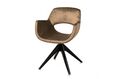 Maddox armstoel fluweel avignon 370 - Minkbrown