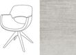 Maddox armstoel fluweel avignon 615 - Artic silver