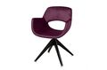 Maddox armstoel fluweel avignon 870 - plum