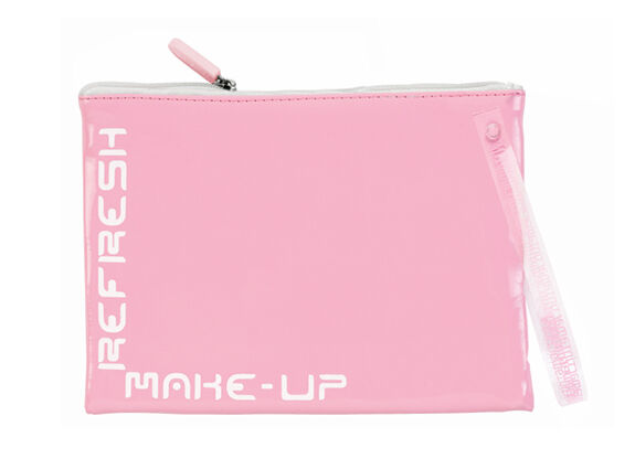 Make-up tasje refresh roze