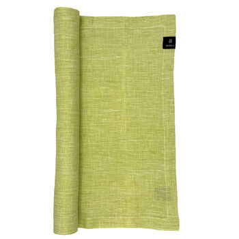 Maya loper lime/white 40 x 140