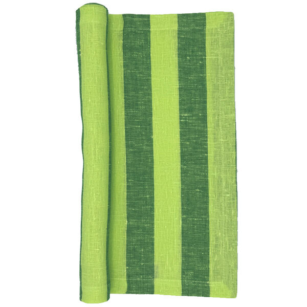 Maya loper stripe grass/green 40 x 140