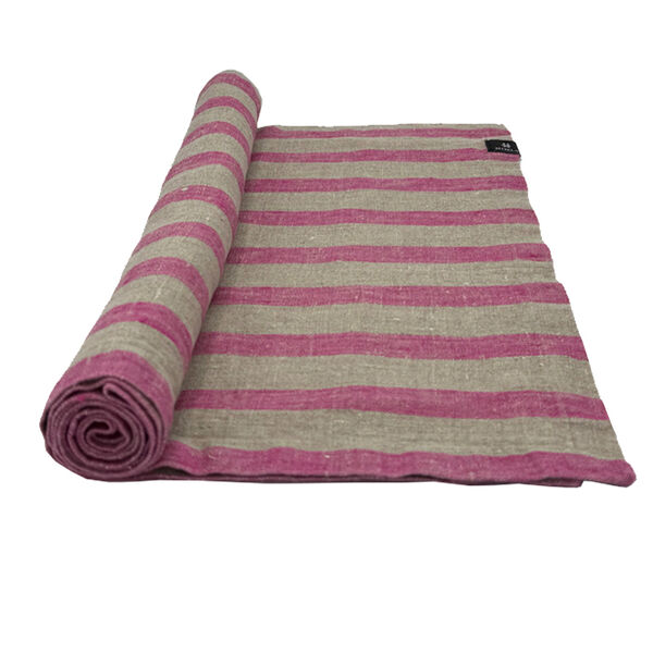 Maya loper stripe pioen 40 x 140