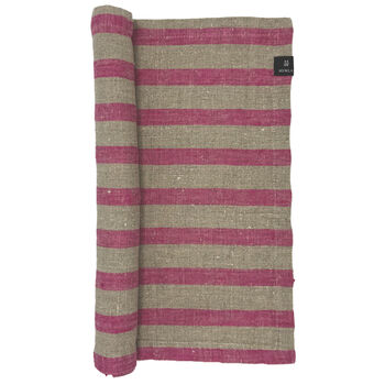 Maya loper stripe pioen 40 x 140