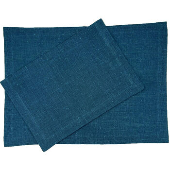 Maya placemat azure, set van 2