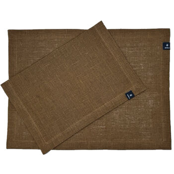 Maya placemat darkwood- set van 2