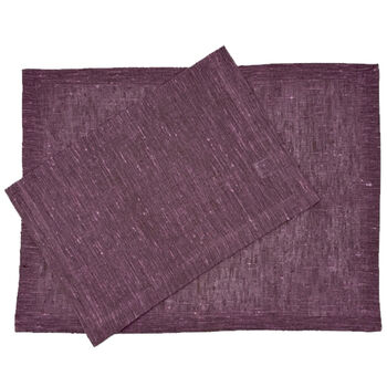 Maya placemat maroon - set van 2