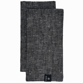 Maya servet blackpearl set van 2