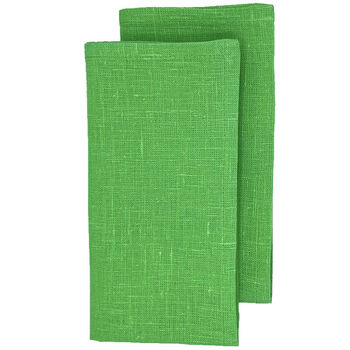 Maya servet brightgreen set van 2