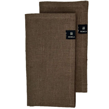 Maya servet darkwood set van 2