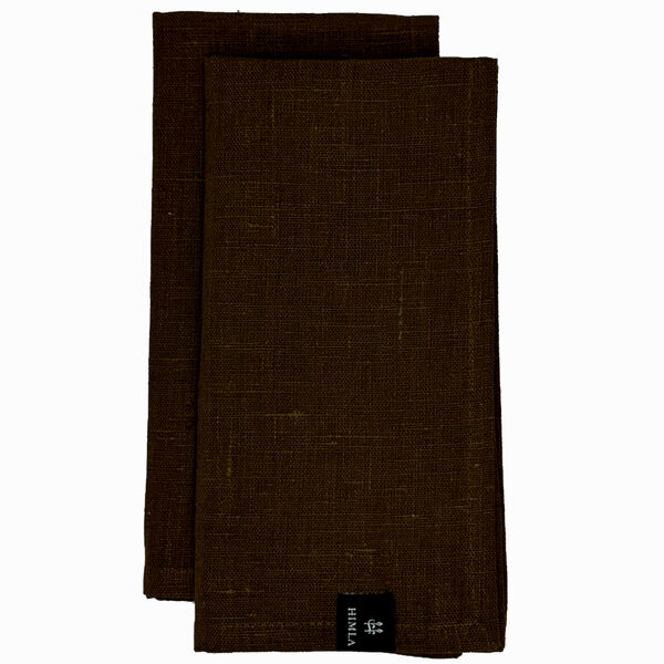 Maya servet mocca set van 2