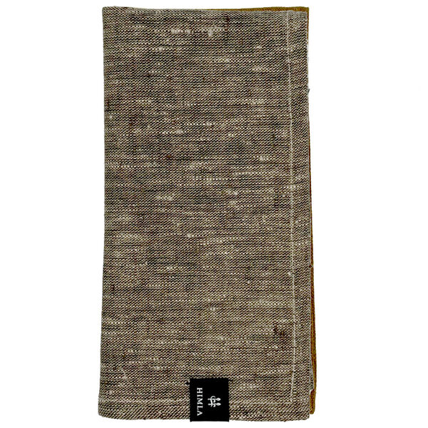 Maya servet naturel/mocca set van 27340015005854