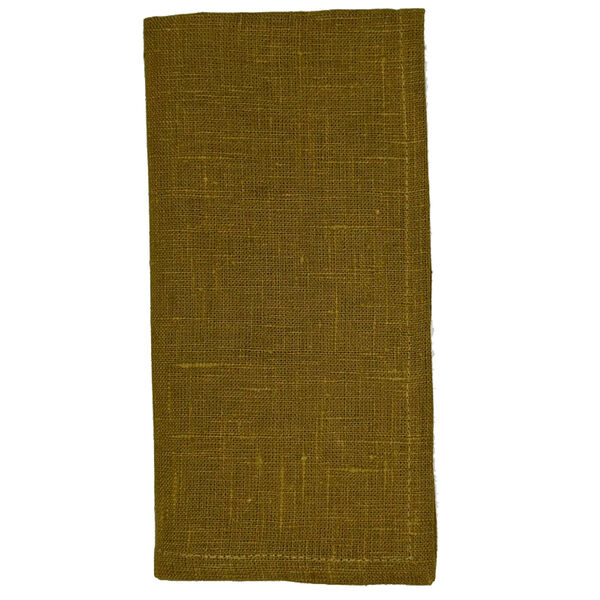 Maya servet ochre set van 2