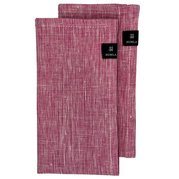 Maya servet passion/white set van 2