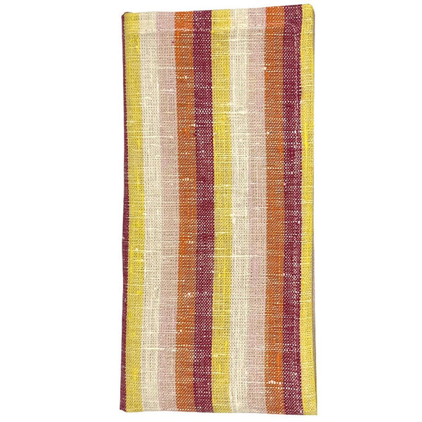 Maya servet stripe tutti frutti set van 2